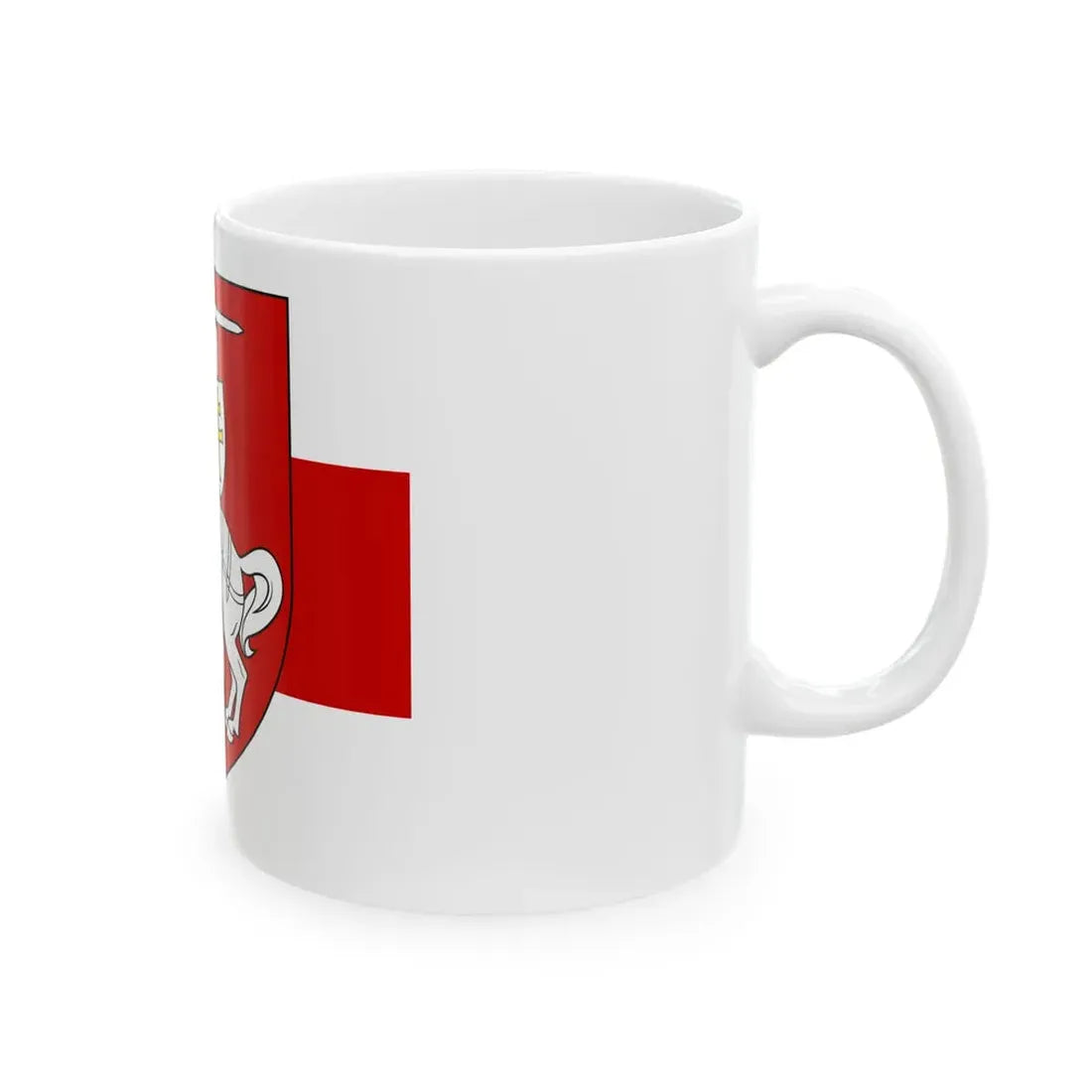 Presidential Standard of Belarus fictional (Belarus) White Coffee Mug - Go Mug Yourself