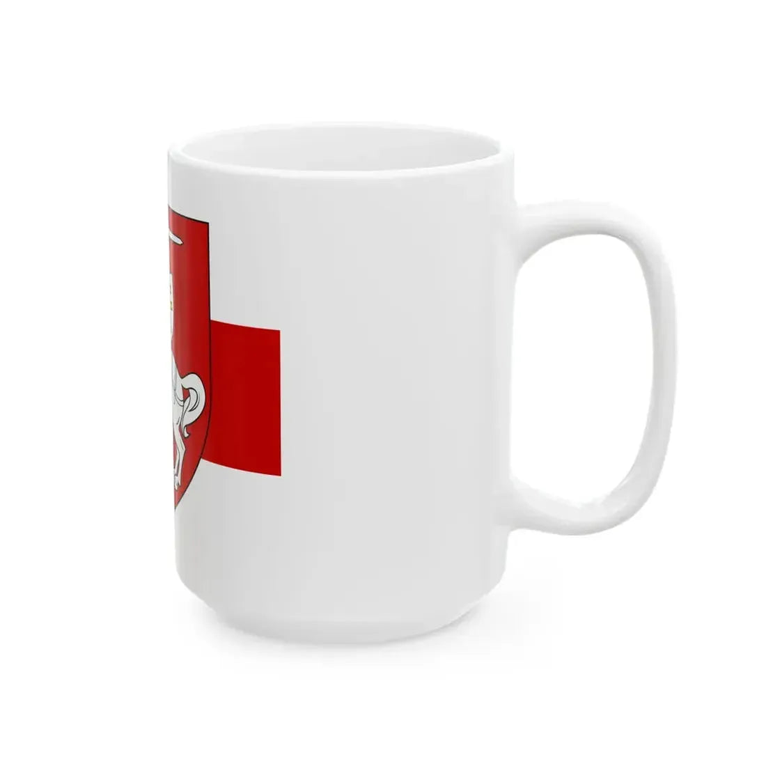 Presidential Standard of Belarus fictional (Belarus) White Coffee Mug - Go Mug Yourself
