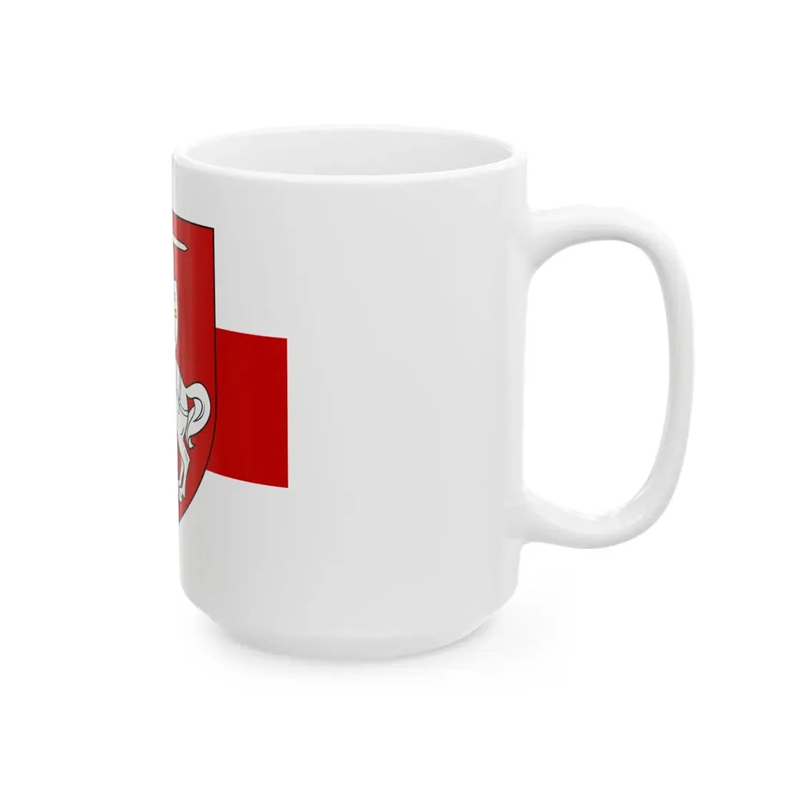 Presidential Standard of Belarus fictional (Belarus) White Coffee Mug - Go Mug Yourself