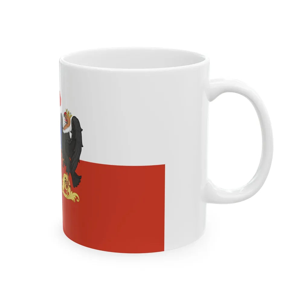 Presidential Standard of Chile 1854-1920 (Chile) White Coffee Mug - Go Mug Yourself