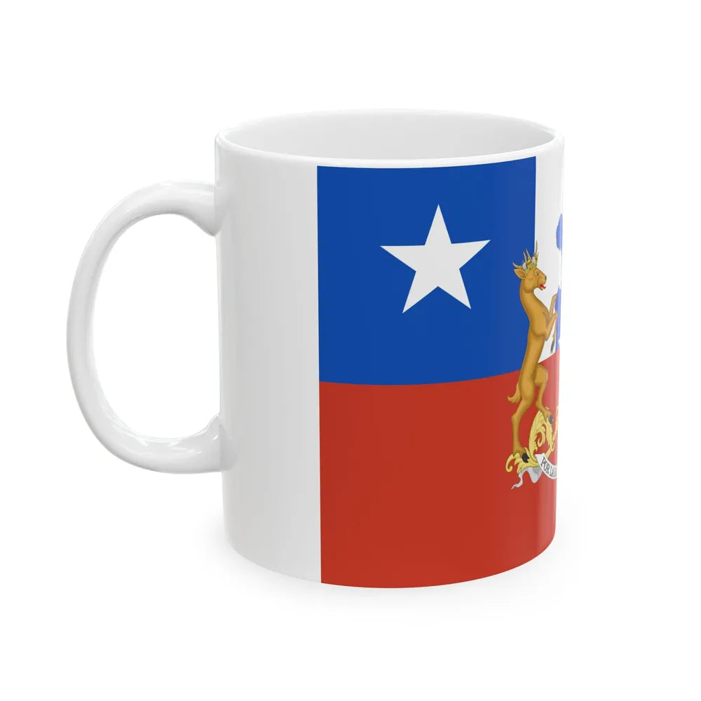 Presidential Standard of Chile (Chile) White Coffee Mug - Go Mug Yourself