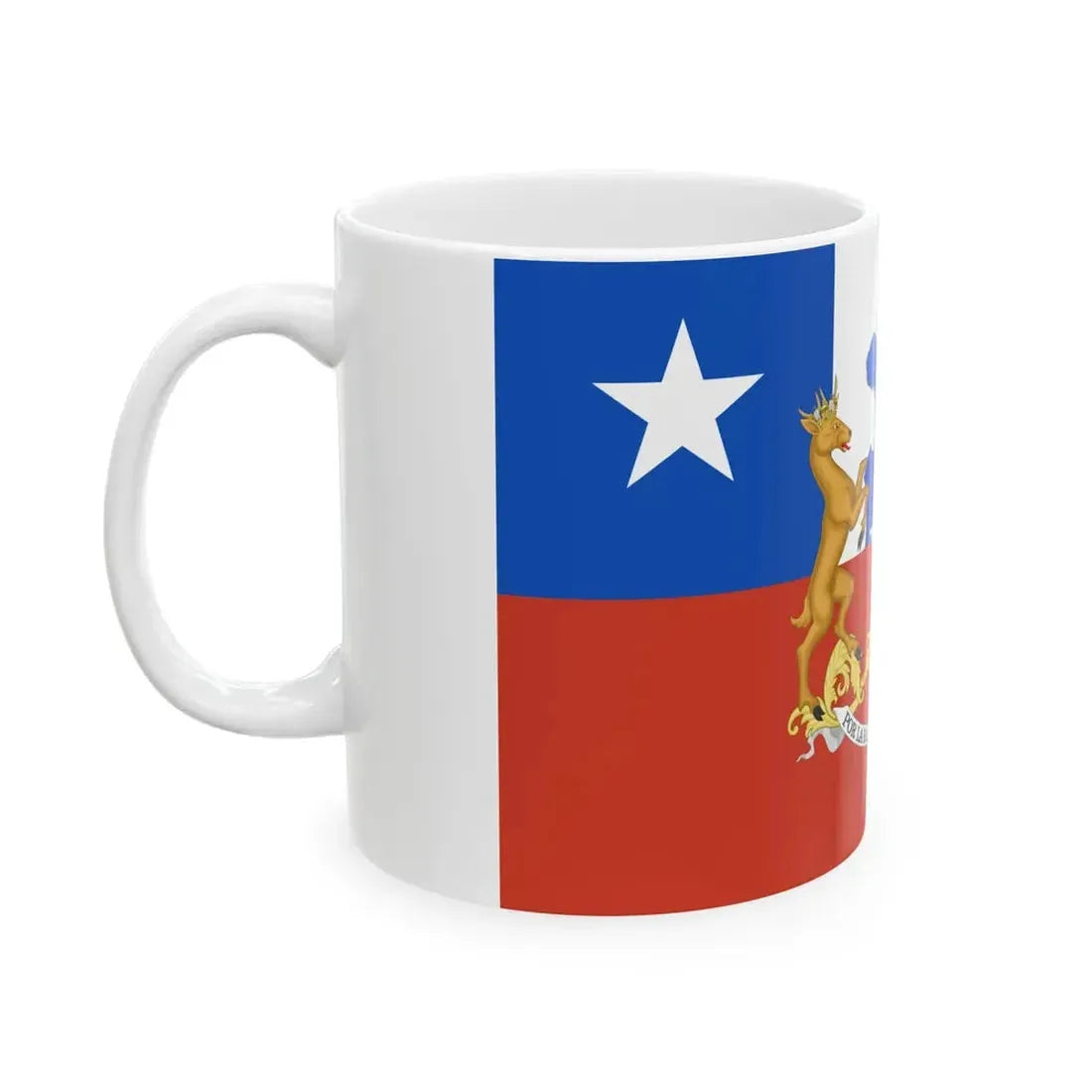 Presidential Standard of Chile (Chile) White Coffee Mug - Go Mug Yourself