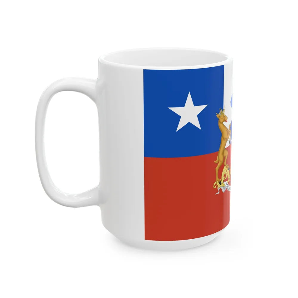 Presidential Standard of Chile (Chile) White Coffee Mug - Go Mug Yourself