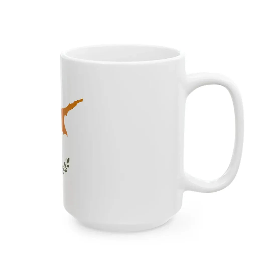 Presidential Standard of Cyprus (Cyprus) White Coffee Mug - Go Mug Yourself