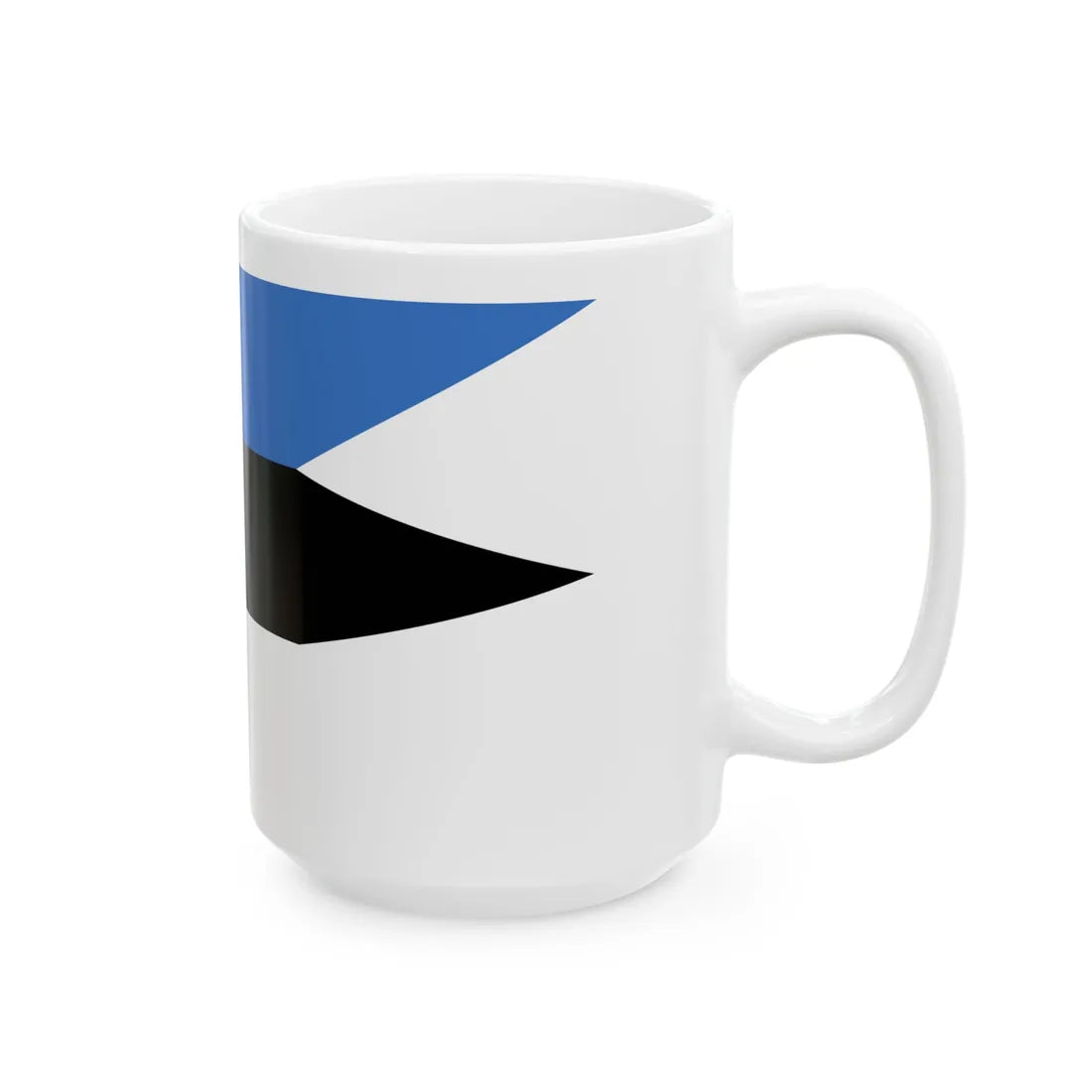Presidential Standard of Estonia at sea (Estonia) White Coffee Mug - Go Mug Yourself