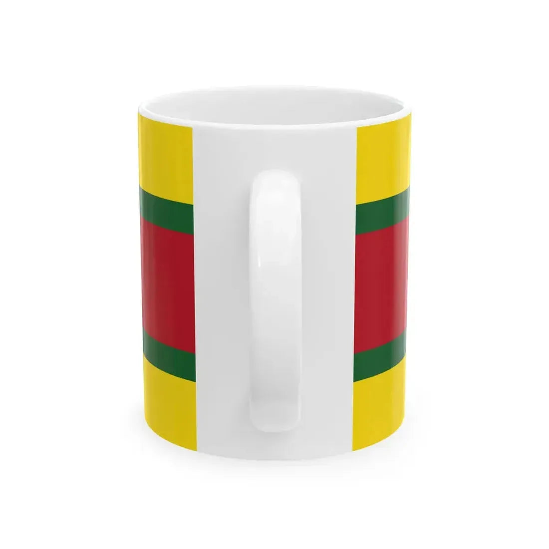 Presidential Standard of Guyana 1997-1999 under President Janet Jagan (Guyana) White Coffee Mug - Go Mug Yourself