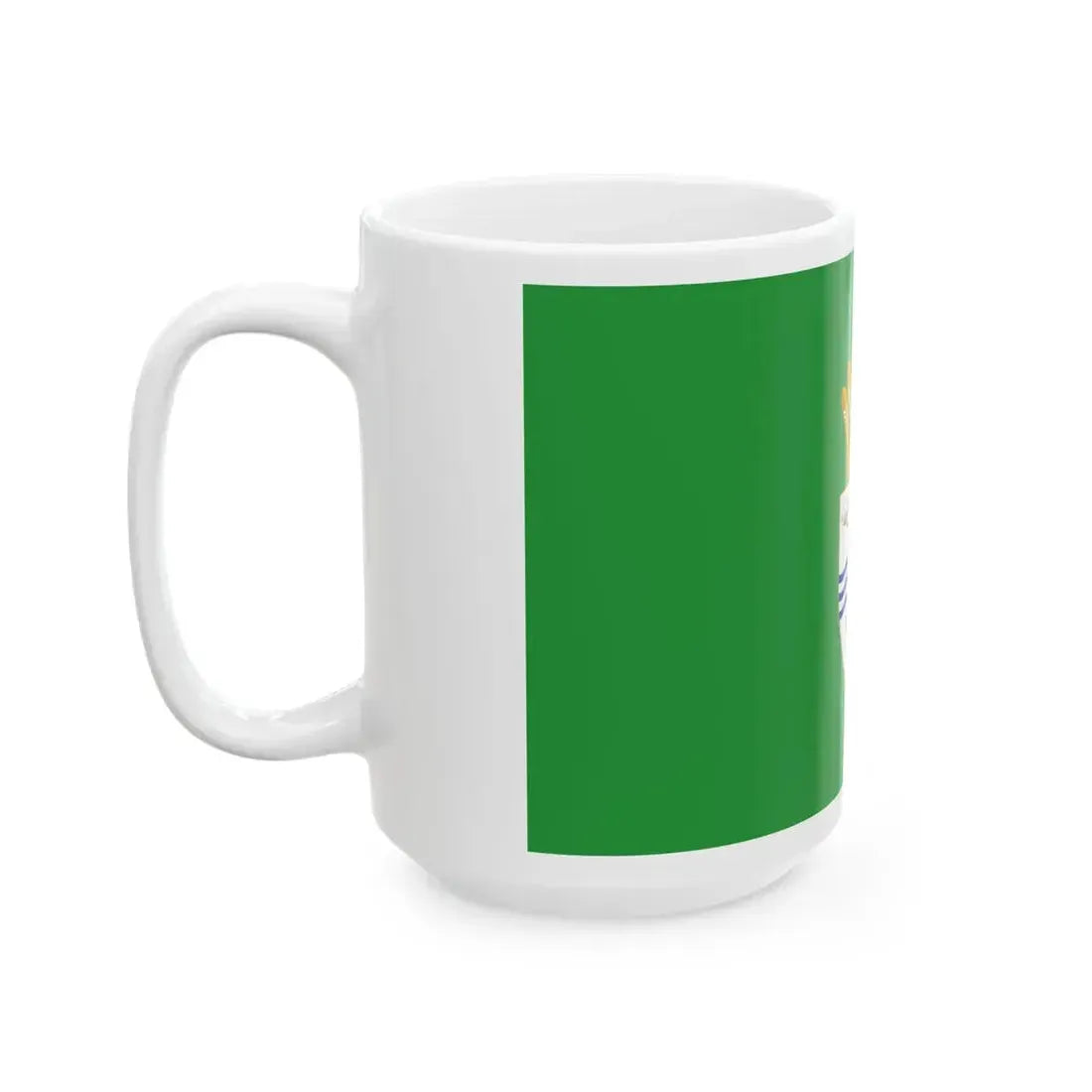 Presidential Standard of Guyana President David Granger (Guyana) White Coffee Mug - Go Mug Yourself