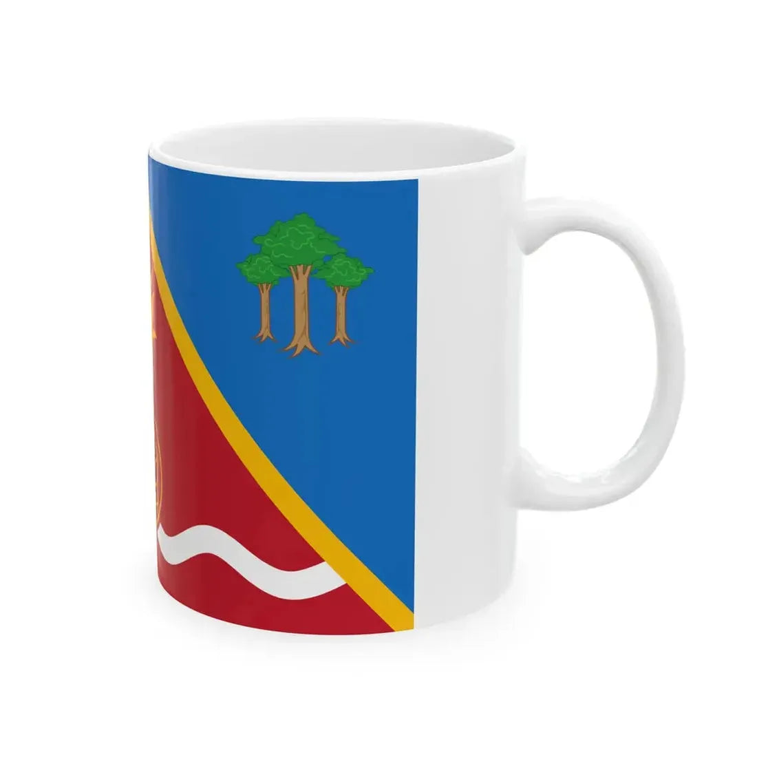 Presidential Standard of Guyana - President Donald Ramotar (Guyana) White Coffee Mug - Go Mug Yourself
