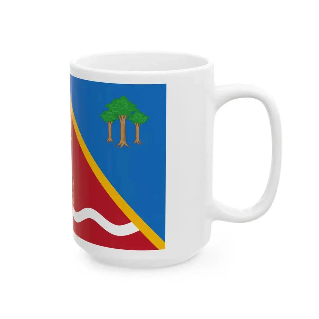 Presidential Standard of Guyana - President Donald Ramotar (Guyana) White Coffee Mug - Go Mug Yourself
