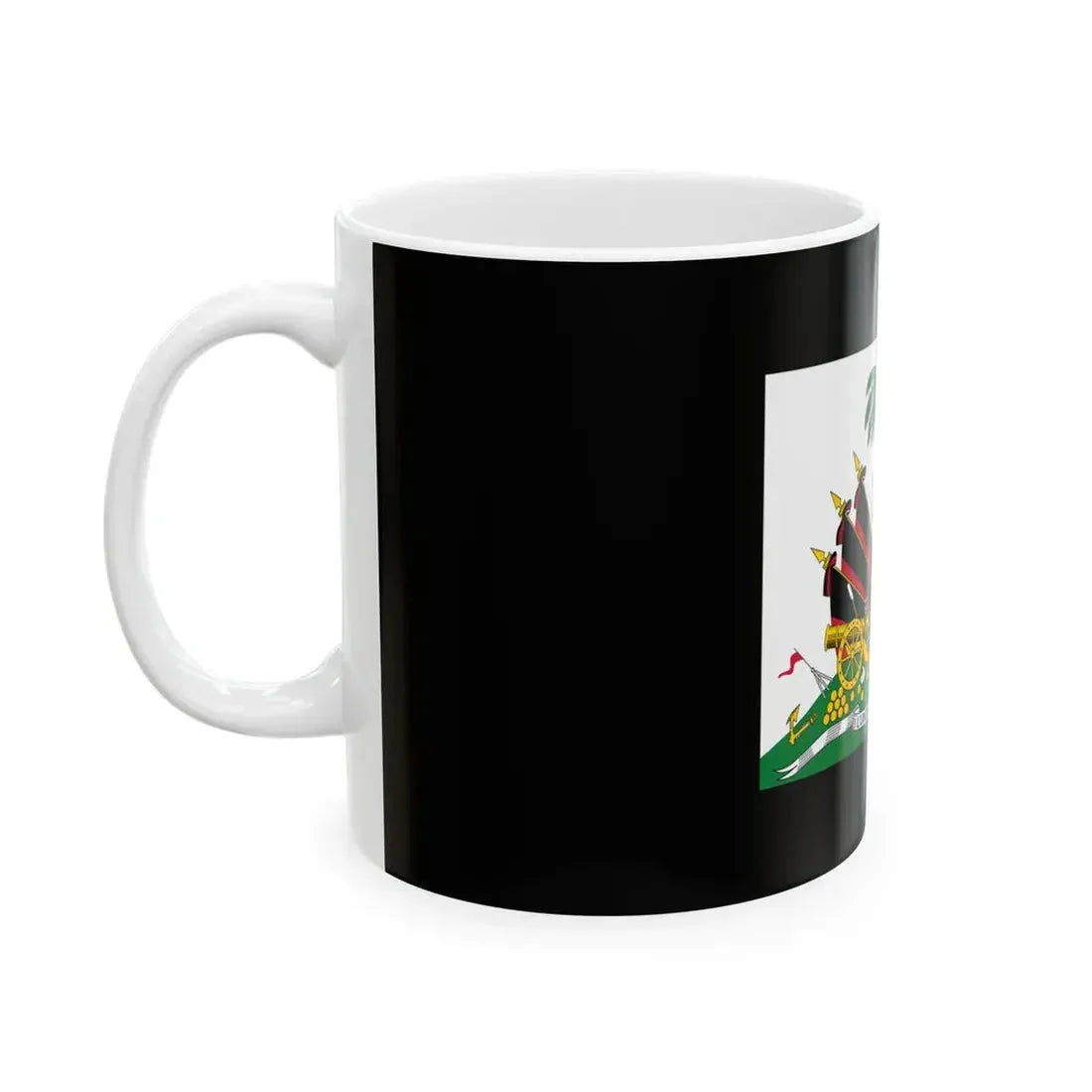 Presidential Standard of Haiti 1964-1986 (Haiti) White Coffee Mug - Go Mug Yourself