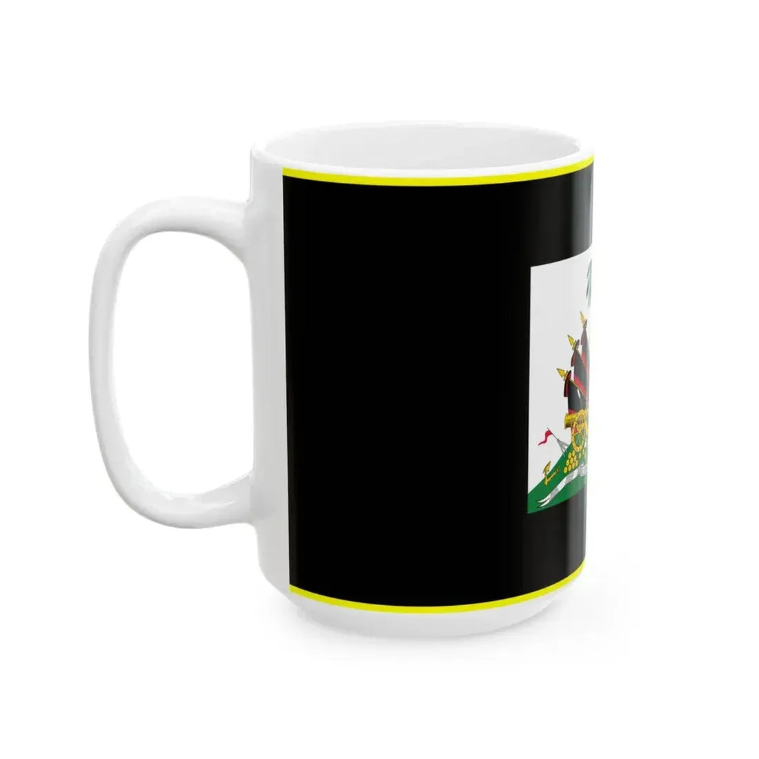 Presidential Standard of Haiti 1964-1986 (Haiti) White Coffee Mug - Go Mug Yourself