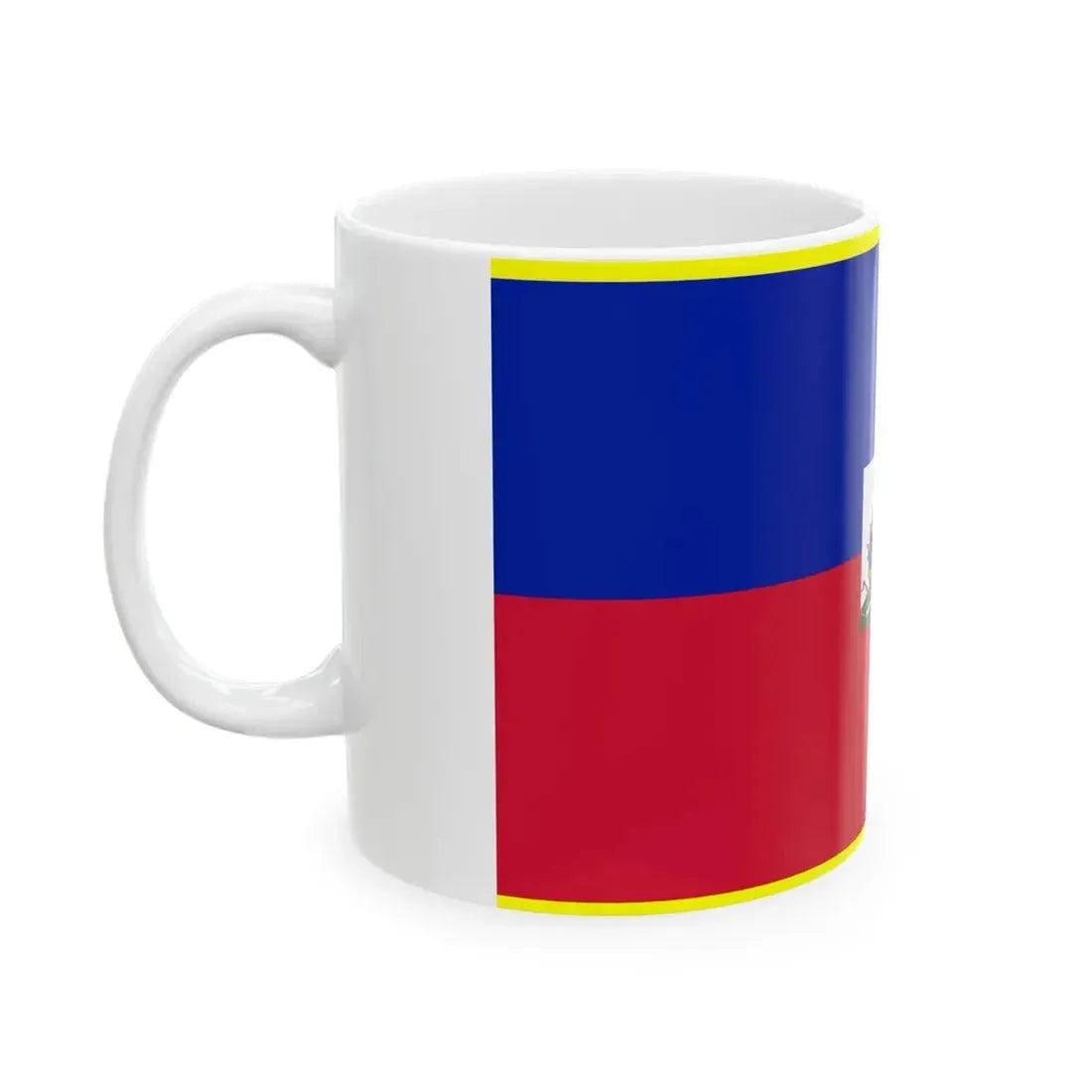 Presidential Standard of Haiti (Haiti) White Coffee Mug - Go Mug Yourself