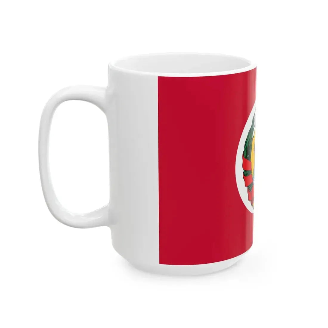 Presidential Standard of Mozambique (Mozambique) White Coffee Mug - Go Mug Yourself