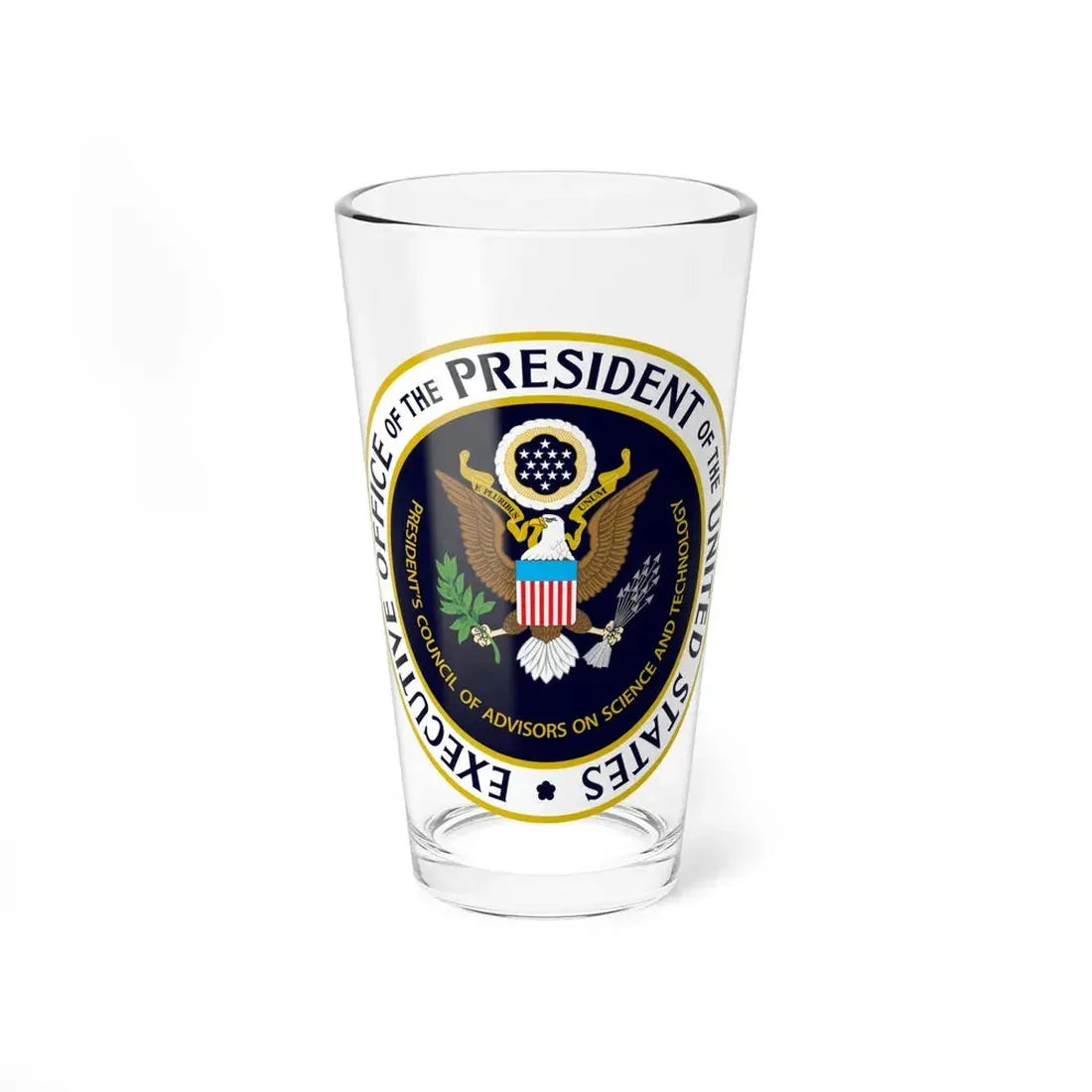 Presidents Council of Advisors on Science and Technology - Pint Glass 16oz 16oz - Go Mug Yourself