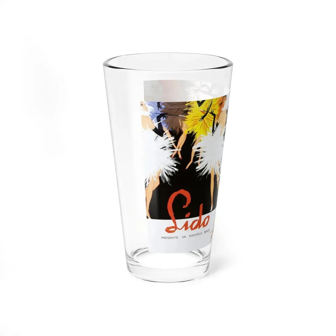 Prestige, Theatre poster for the Paris Lido, 1981 (Magazine Illustration) Pint Glass 16oz - Go Mug Yourself