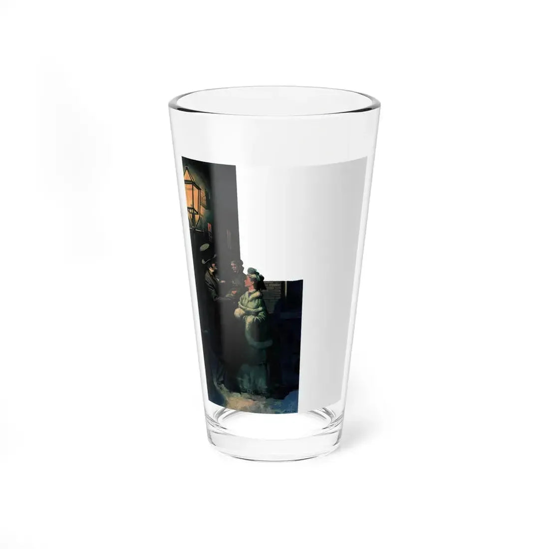 Pride's Castle, Collier's, April 23, 1949 (Magazine Illustration) Pint Glass 16oz 16oz - Go Mug Yourself