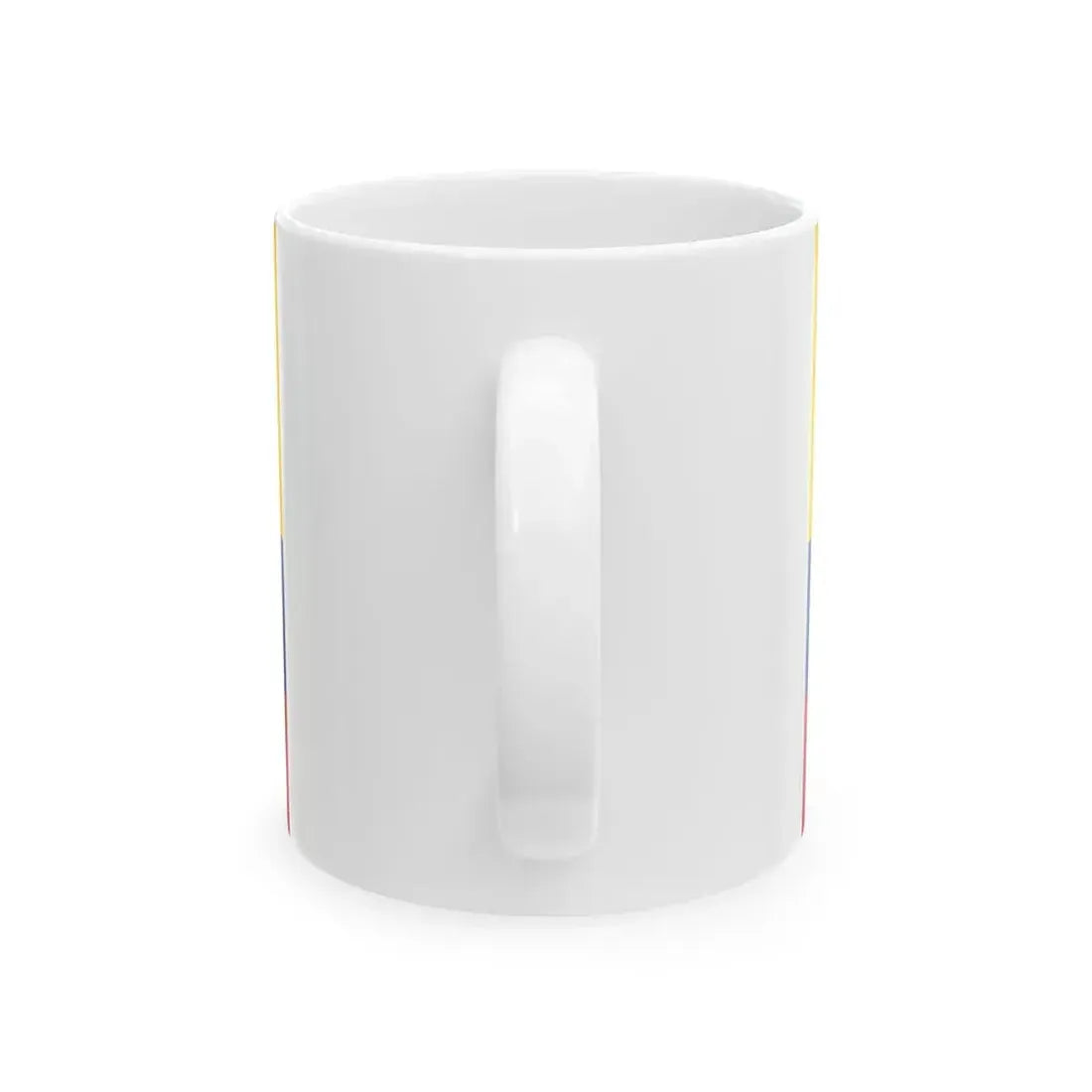 Primera bandera de la Gran Colombia (Colombia) White Coffee Mug - Go Mug Yourself