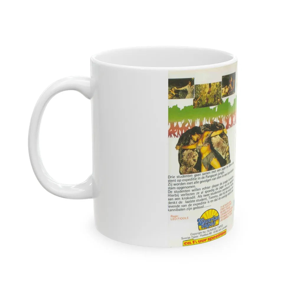 PRIMITIF (VHS COVER) - White Coffee Mug-Go Mug Yourself
