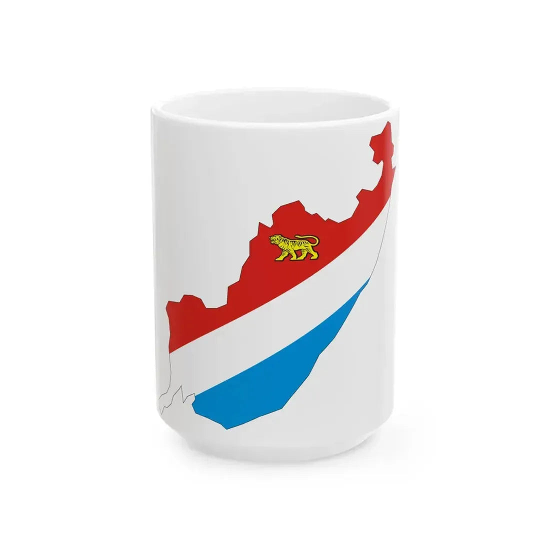 Primor-kr-geo-stub (Russia) White Coffee Mug 15oz - Go Mug Yourself
