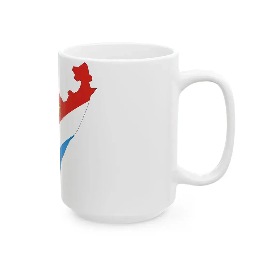 Primor-kr-geo-stub (Russia) White Coffee Mug - Go Mug Yourself