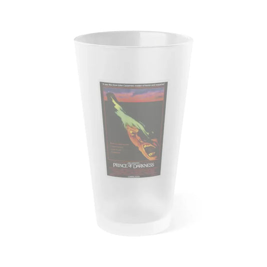 PRINCE OF DARKNESS 1987 Movie Poster - Frosted Pint Glass 16oz 16oz Frosted - Go Mug Yourself