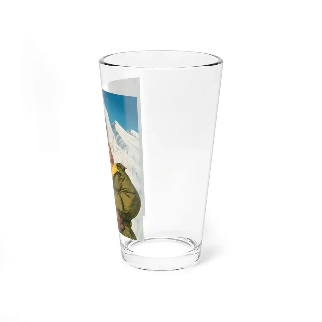 Prince of Time by Rebecca York, paperback cover (Harlequin, 1995) - Pint Glass 16oz - Go Mug Yourself