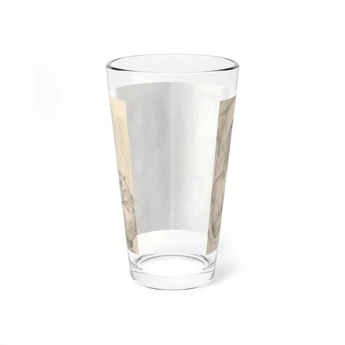 Prince of Time, paperback cover preliminaries (two works), 1995 - Pint Glass 16oz - Go Mug Yourself