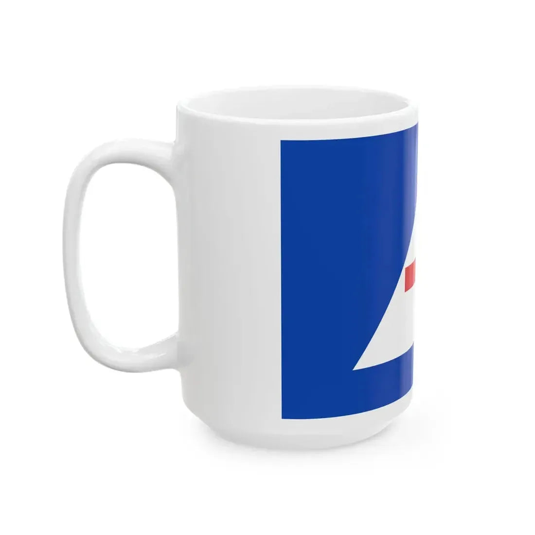 Princely Flag of the Principality of Samos 1834-1912 (Greece) White Coffee Mug - Go Mug Yourself