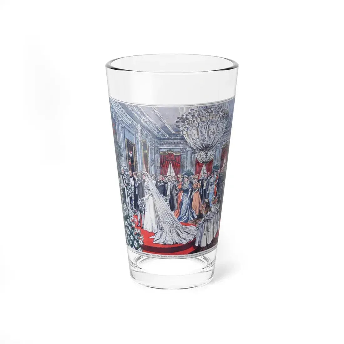 Princess Alice, This Week Magazine, January 18, 1964 (Magazine Illustration) Pint Glass 16oz 16oz - Go Mug Yourself