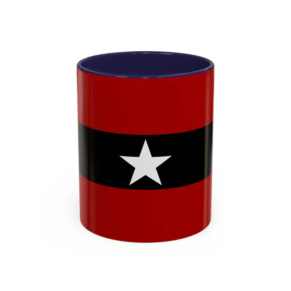 Principality of Albania Civil ensign 1914 to 1925 - Accent Coffee Mug 11oz Navy - Go Mug Yourself