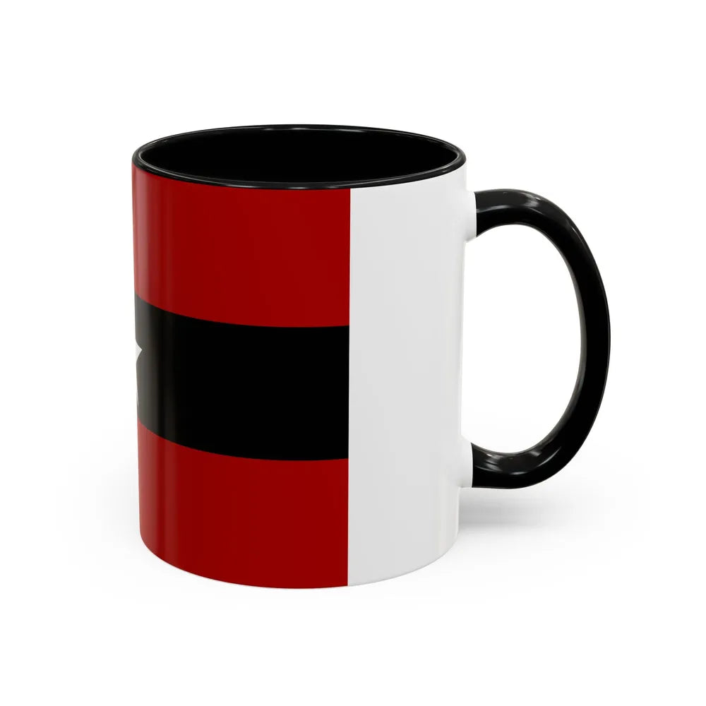 Principality of Albania Civil ensign 1914 to 1925 - Accent Coffee Mug - Go Mug Yourself