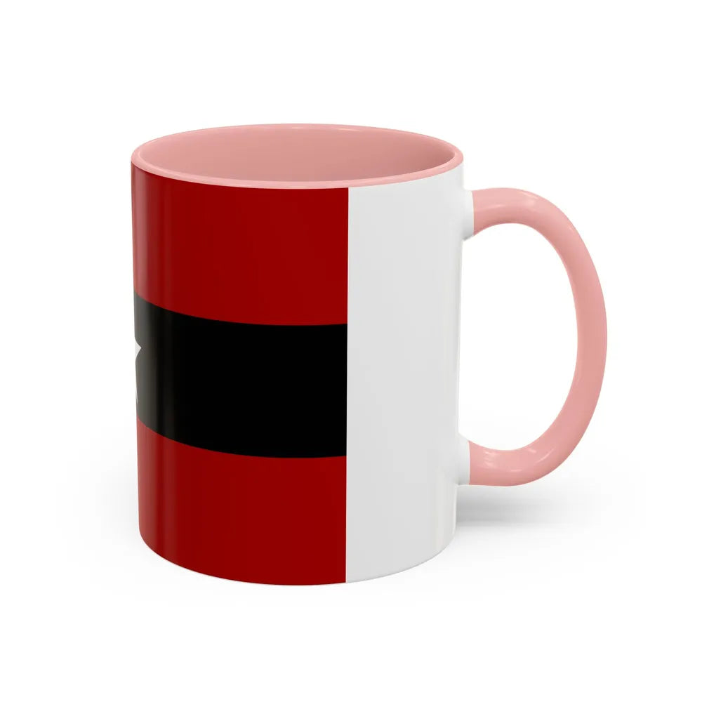 Principality of Albania Civil ensign 1914 to 1925 - Accent Coffee Mug - Go Mug Yourself