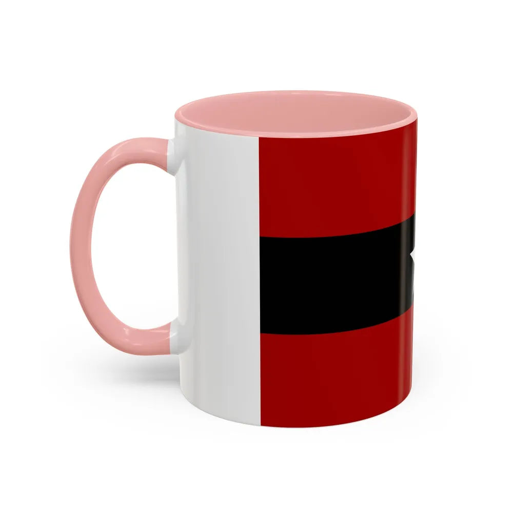 Principality of Albania Civil ensign 1914 to 1925 - Accent Coffee Mug - Go Mug Yourself