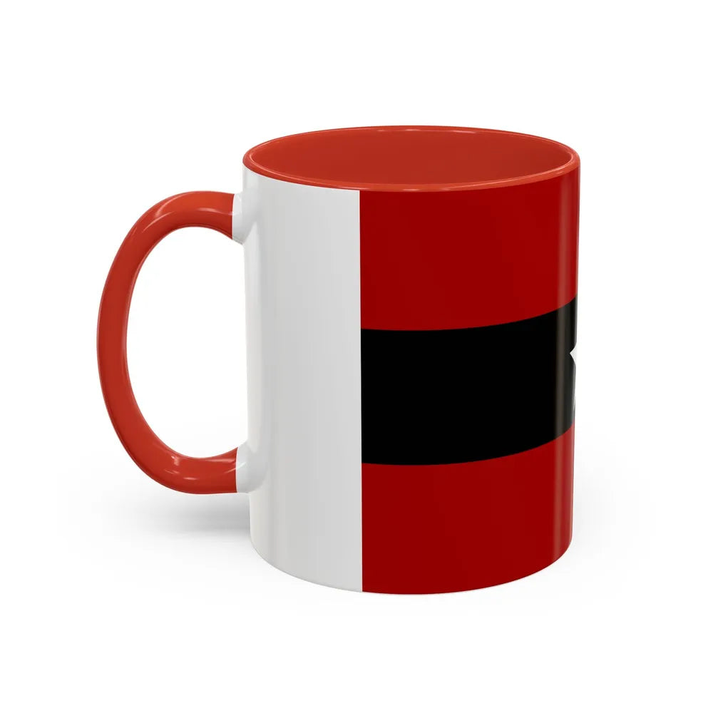 Principality of Albania Civil ensign 1914 to 1925 - Accent Coffee Mug - Go Mug Yourself
