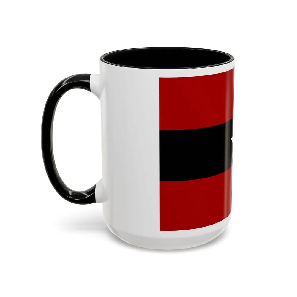 Principality of Albania Civil ensign 1914 to 1925 - Accent Coffee Mug - Go Mug Yourself