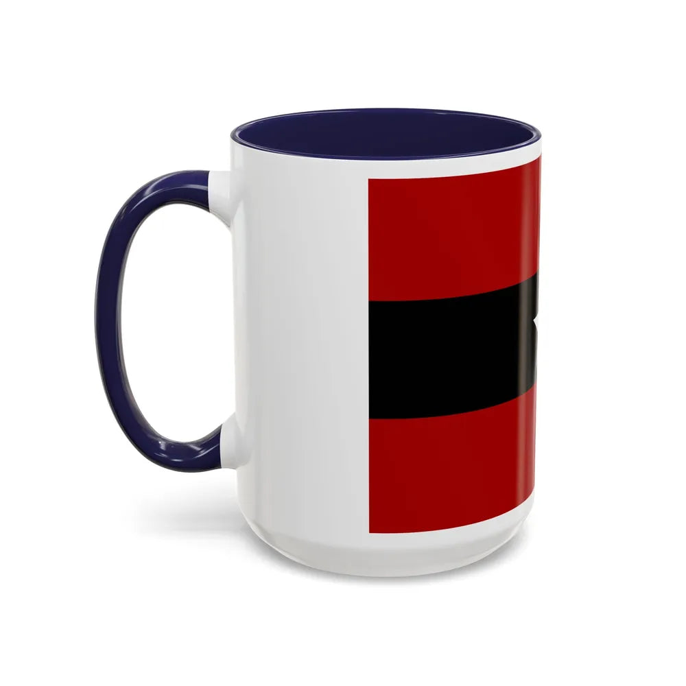Principality of Albania Civil ensign 1914 to 1925 - Accent Coffee Mug - Go Mug Yourself