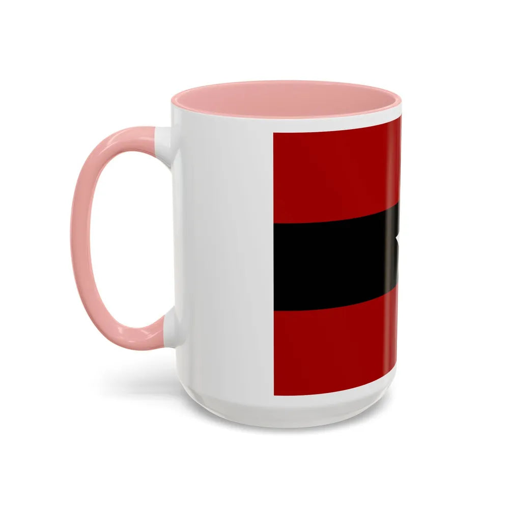 Principality of Albania Civil ensign 1914 to 1925 - Accent Coffee Mug - Go Mug Yourself