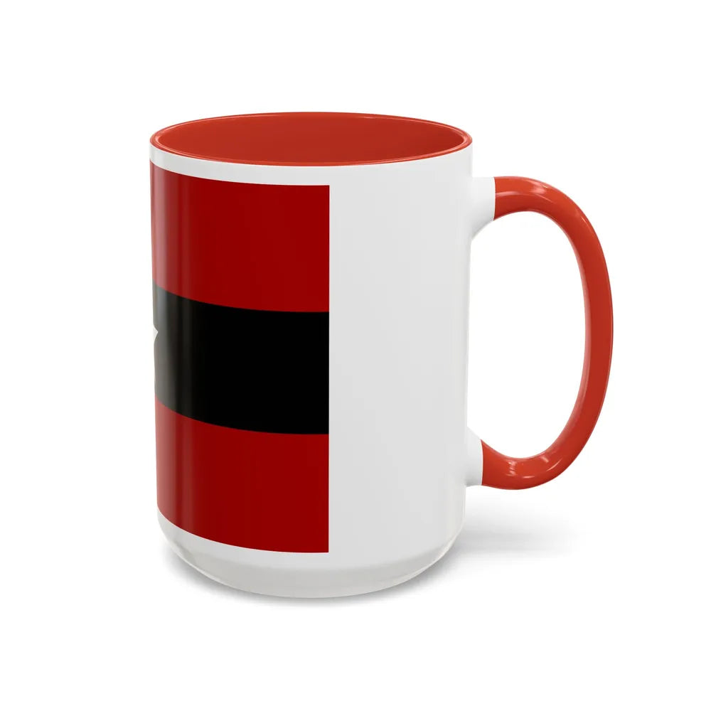 Principality of Albania Civil ensign 1914 to 1925 - Accent Coffee Mug - Go Mug Yourself