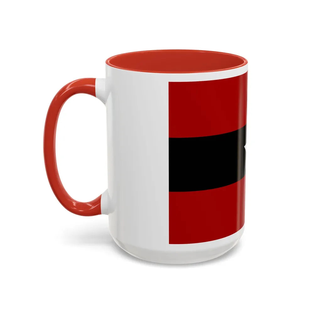 Principality of Albania Civil ensign 1914 to 1925 - Accent Coffee Mug - Go Mug Yourself