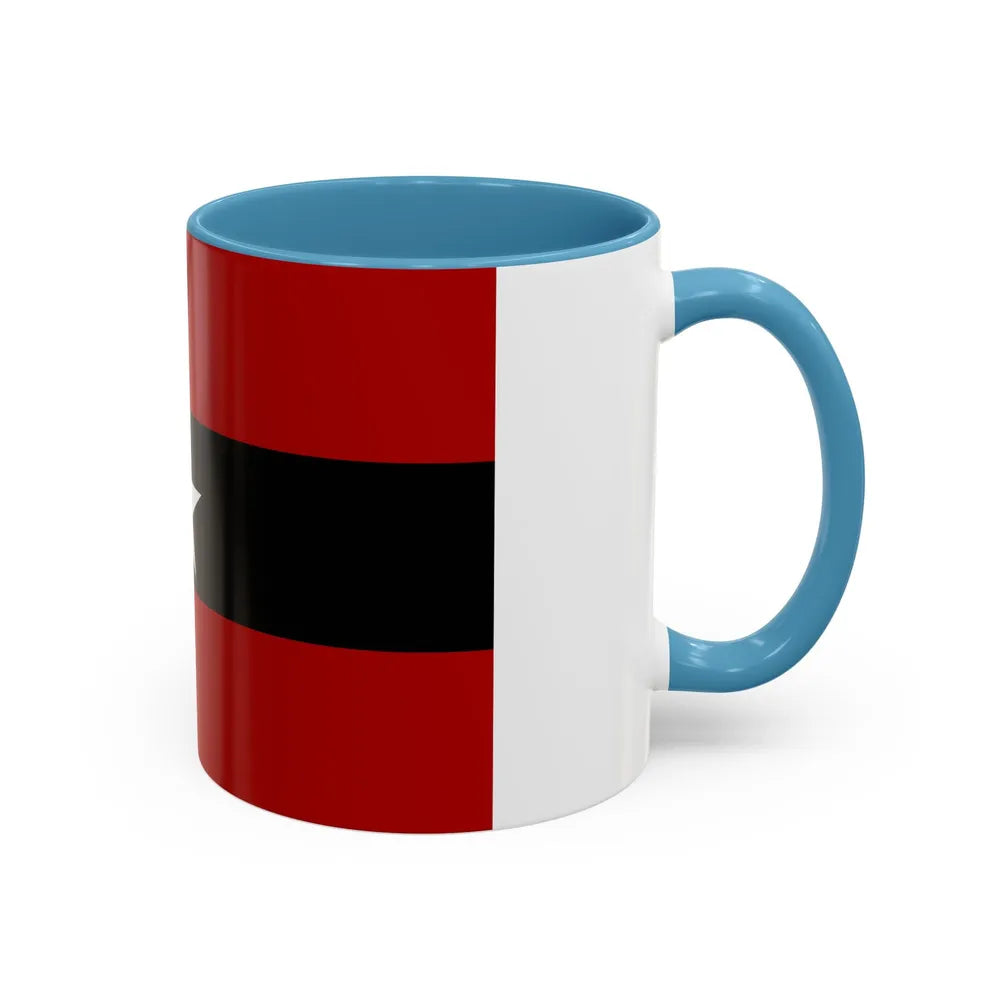 Principality of Albania Civil ensign 1914 to 1925 - Accent Coffee Mug - Go Mug Yourself