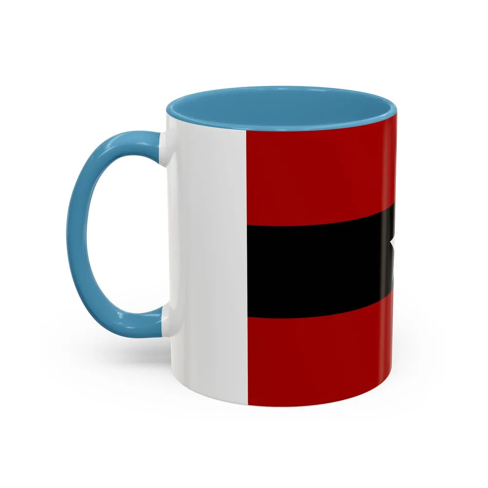 Principality of Albania Civil ensign 1914 to 1925 - Accent Coffee Mug - Go Mug Yourself