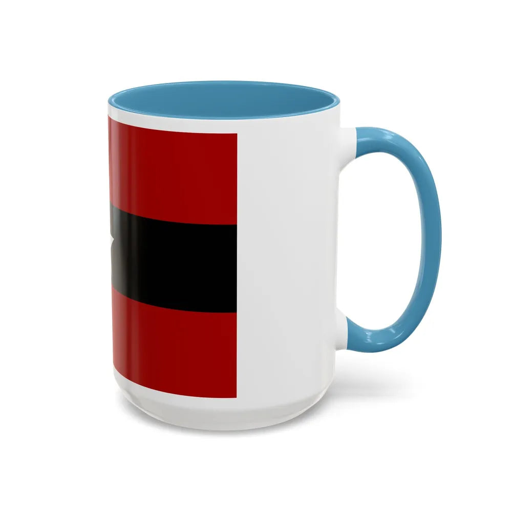 Principality of Albania Civil ensign 1914 to 1925 - Accent Coffee Mug - Go Mug Yourself