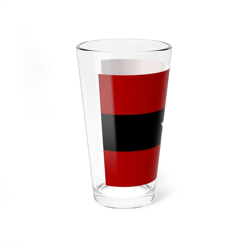 Principality of Albania Civil ensign 1914 to 1925 - Pint Glass 16oz - Go Mug Yourself