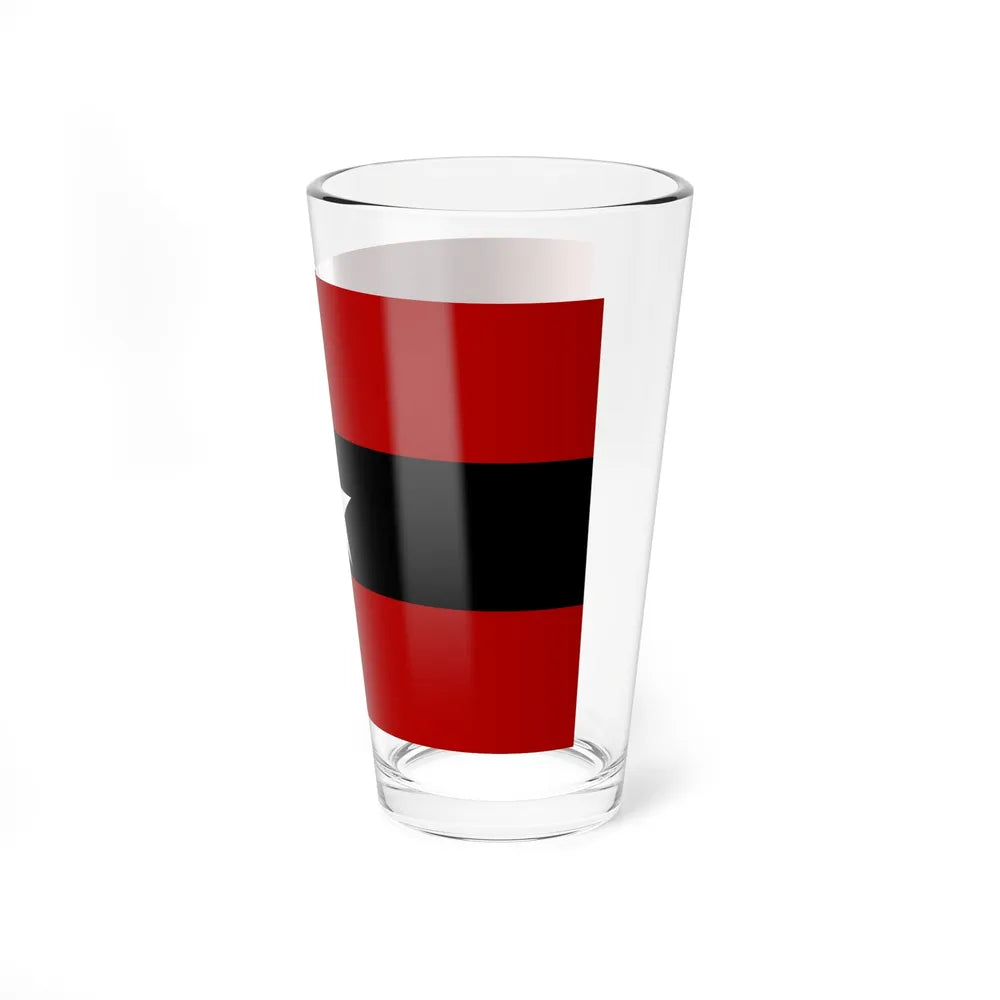 Principality of Albania Civil ensign 1914 to 1925 - Pint Glass 16oz - Go Mug Yourself