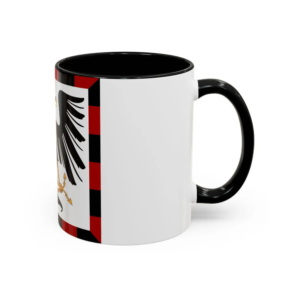 Principality of Albania Crown Prince's standard House of Wied - Accent Coffee Mug - Go Mug Yourself