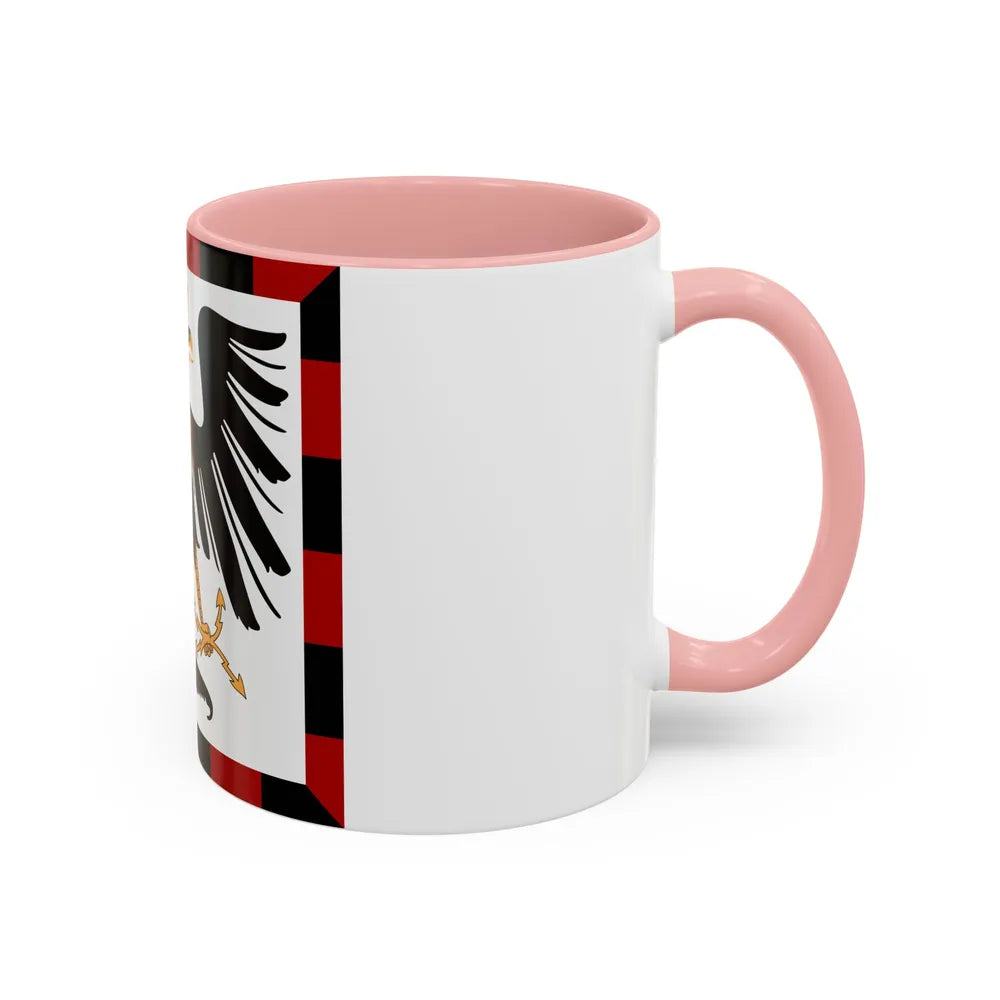 Principality of Albania Crown Prince's standard House of Wied - Accent Coffee Mug - Go Mug Yourself