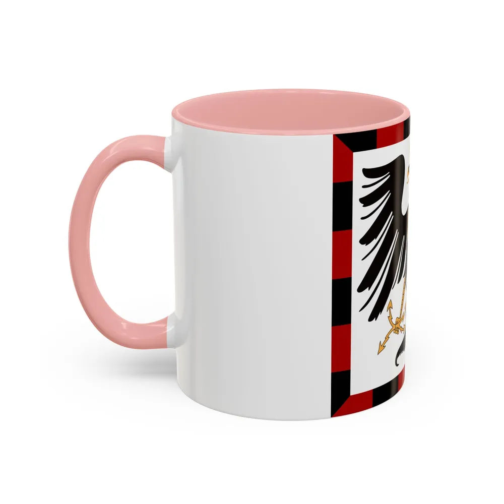 Principality of Albania Crown Prince's standard House of Wied - Accent Coffee Mug - Go Mug Yourself
