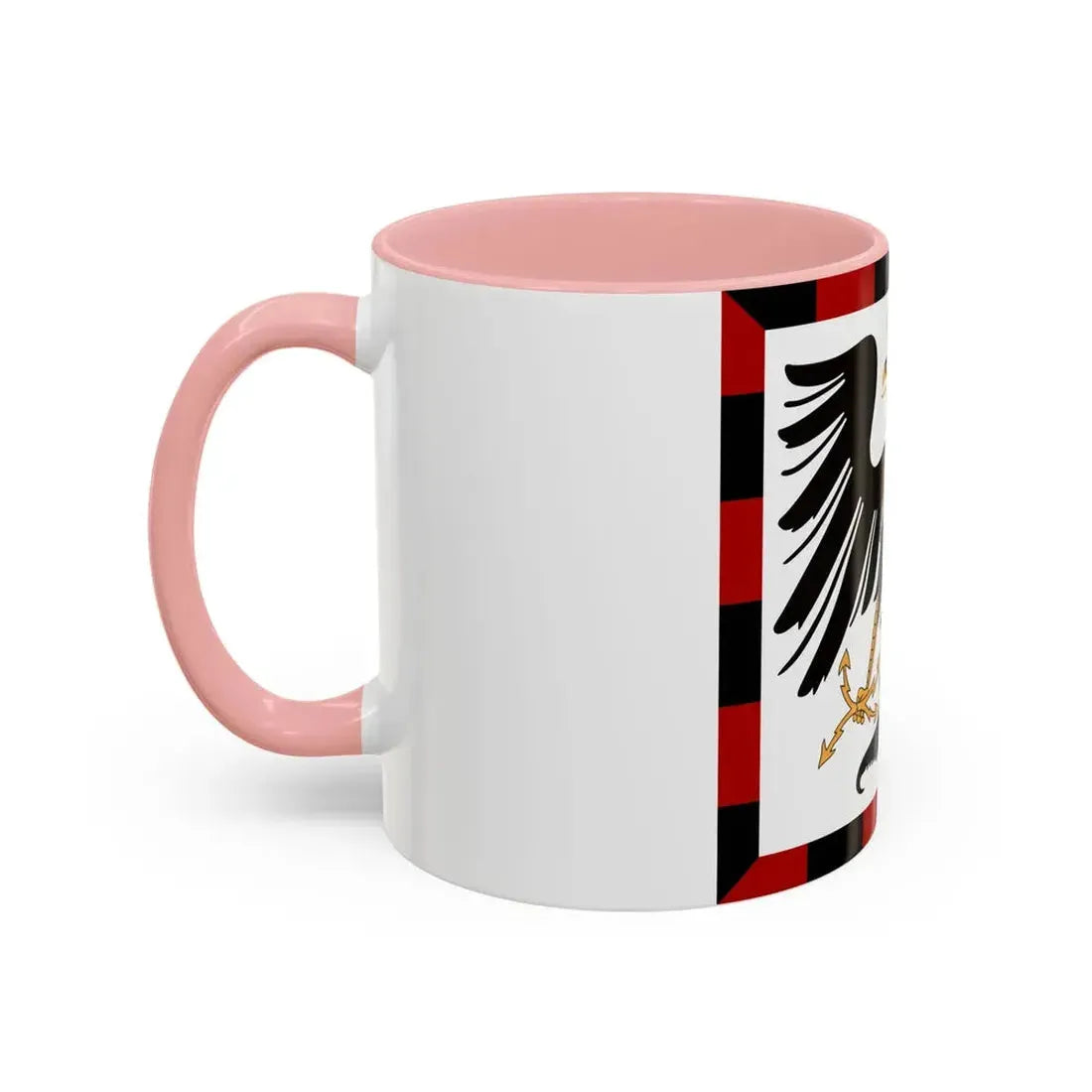 Principality of Albania Crown Prince's standard House of Wied - Accent Coffee Mug - Go Mug Yourself