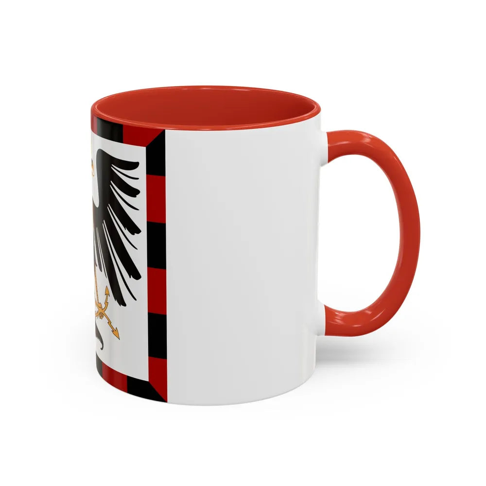 Principality of Albania Crown Prince's standard House of Wied - Accent Coffee Mug - Go Mug Yourself