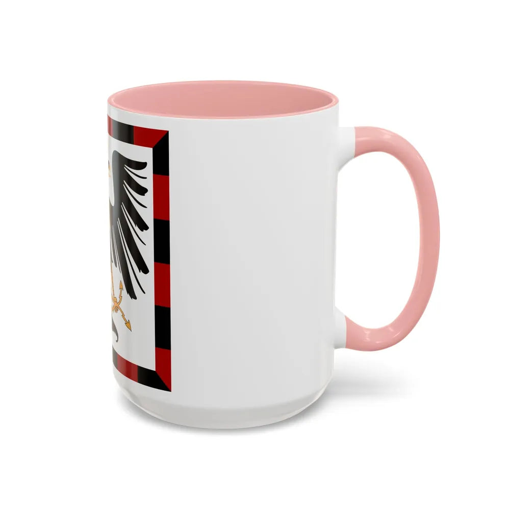 Principality of Albania Crown Prince's standard House of Wied - Accent Coffee Mug - Go Mug Yourself